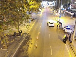 Kısıtlama sonrası Bağdat Caddesi havadan drone ile görüntülendi