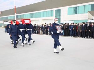 Şehit Osman Güler’in naaşı memleketi Kütahya’ya getirildi