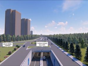 Turan Güneş Bulvarı trafiğine nefes aldıracak proje hayata geçiyor