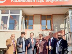 Yeniden Refah Palandöken teşkilatı saha çalışmalarını sürdürüyor