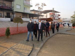 Başkan Akın incelemelerine devam ediyor