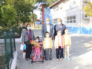 Atık yağlar tekerlekli sandalyeye dönüştü
