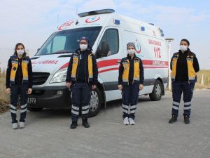 112’nin kadın ambulans sürücüleri