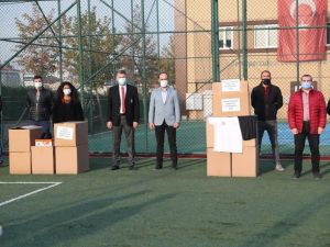 Merkezefendi Belediyesi’nden engelli spor kulüplerine malzeme desteği
