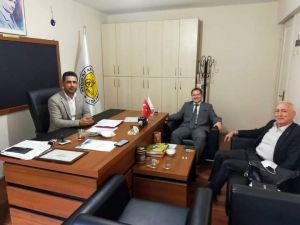 İl Tarım ve Orman Müdürlüğü yetkililerinden Arıcılar Birliği’ne ziyaret