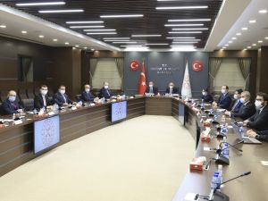 Bakan Elvan ve Bakan Gül,  Müstakil Sanayici ve İşadamları Derneği  yönetimi ile bir araya geldi