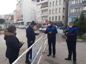 Niksar’da Pazar girişinde HES kodu denetimi