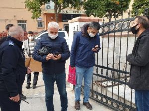 Aydın’da cuma namazı öncesi HES kodu sorgulaması yapıldı