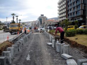 Kuşadası trafik sakinleştirme proje çalışmaları devam ediyor