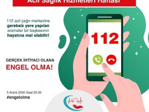 Acil sağlık hizmetlerine “engel olma” kampanyası