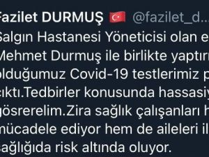 İl Milli Eğitim Müdürü Durmuş korona virüse yakalandı