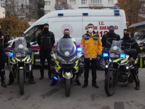 Sağlık Bakanlığı’nın iki tekerli ambulansları: Motosiklet Ambulanslar