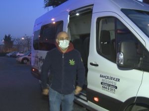Sağlık çalışanlarına ücretsiz servis hizmeti