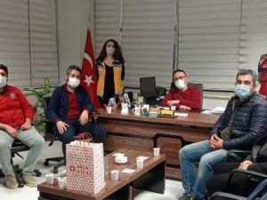Huzur-Sen’den 112 acil sağlık hizmetlerine ziyaret