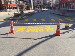 Sandıklı Belediyesi şehir içi trafik düzenlemesi için harekete geçti