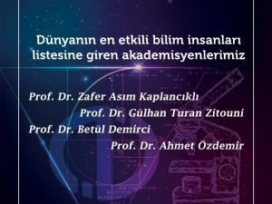 Anadolu Üniversitesi akademisyenleri "Dünyanın En Etkili Bilim İnsanları" listesinde