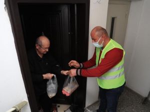 Hafta sonu kısıtlamasında vatandaşların ihtiyaçları bir bir karşılandı