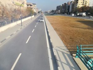 Turgutlu’da yol şerit çizgileri yenilendi