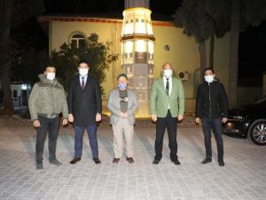 Kapaklı Camiinde LED aydınlatma