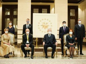 Cumhurbaşkanı Erdoğan, İsveç Büyükelçisini kabul etti