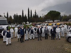 Büyükşehir sokağa çıkma kısıtlamasında hizmetlerine devam etti