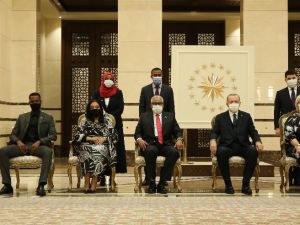 Cumhurbaşkanı Erdoğan, Sudan Büyükelçisini kabul etti