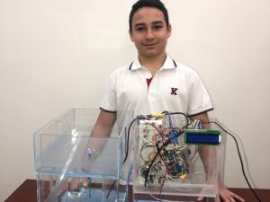 TED Ankara Koleji ortaokul öğrencisinin “Su Taşkını Uyarı Sistemi” projesine TÜBİTAK’tan ödül