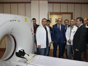 3 ilçenin kullandığı Tomografi cihazının aylardır arızalı olduğu iddia edildi