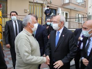 Kılıçdaroğlu, depremin simgelerinden Ayda Gezgin ve Elif Perinçek’i ziyaret etti