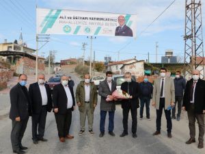 Azimli’de altyapı çalışması hızla devam ediyor
