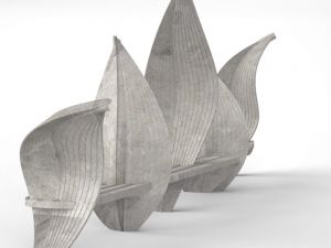 Mermerden kent mobilyası tasarladı, ödülü kaptı