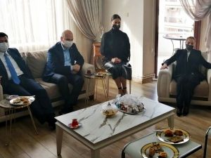 İçişleri Bakanı Soylu’dan Milletvekili’ne taziye ziyareti