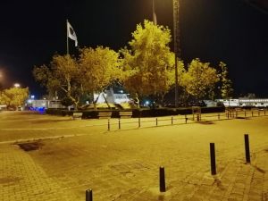 Kısıtlamanın başlamasıyla birlikte mega kente sessizlik çöktü
