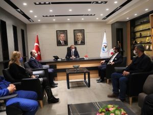 MHP İlçe Teşkilatından Başkan Örki’ye ziyaret