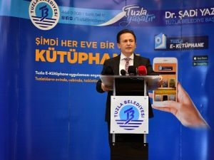 Tuzla’da 23 bin kitap, vatandaşın “evine” geldi