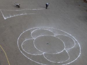 Turgutlu Belediyesinden Teknoloji Fakültesine yeşil alan çalışması