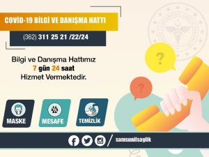 Kovid-19 danışma hattı 7 gün 24 saat hizmet verecek