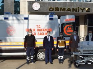 Osmaniye’nin ilk ’Yeni Doğan Ambulansı’ hizmete girdi