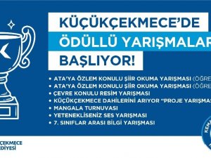 Küçükçekmece’de ödüllü yarışmalar başlıyor