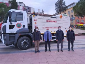 Bakanlıktan Soma Belediyesine 1 milyonluk araç hibe edildi