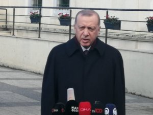 Cumhurbaşkanı Erdoğan, “Avrupa Birliği üyesi ülkeler içerisinde aklıselim sahibi ülkeler burada olumlu tavırlar ortaya koyarak, bu oyunu boşa çıkardılar”