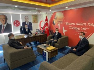 Uçar’dan Karataş’a hayırlı olsun ziyareti