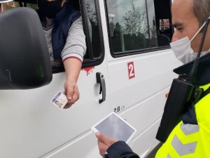 Söke’de toplu taşıma araçları denetlendi
