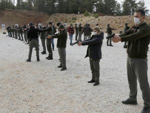 Muğla’da ormancılara silah eğitimi