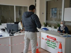 Gediz’de resmi kurumlara girişlerde HES kodu uygulamasına
