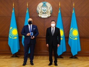 Kazakistan’dan Türk firmasına “Devlet Onur Madalyası-Dostluk Nişanı”