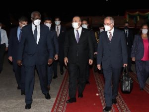 Dışişleri Bakanı Çavuşoğlu, Gine Devlet Başkanı Conde’nin yemin törenine katıldı
