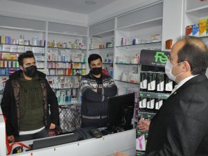 Şırnak’ta Vali Pehlivan’ın katılımı ile korona virüs denetimi yapıldı