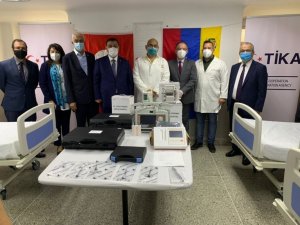 TİKA Venezuela’daki Hastanede Yanık Ünitesi kurdu