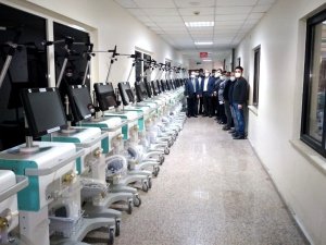 Osmaniye Devlet Hastanesi’ne solunum cihazı desteği